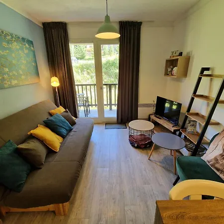 Apartment 2 Pieces Pour 4 Pers. Avec Acces Direct Pistes Et Telecabine A - Fr-1-265-313